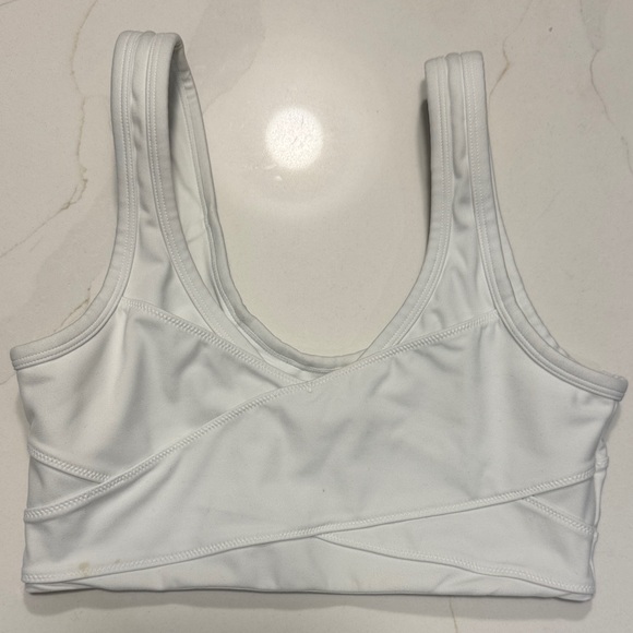 Varley Other - Varley Elegant White Sports Bra